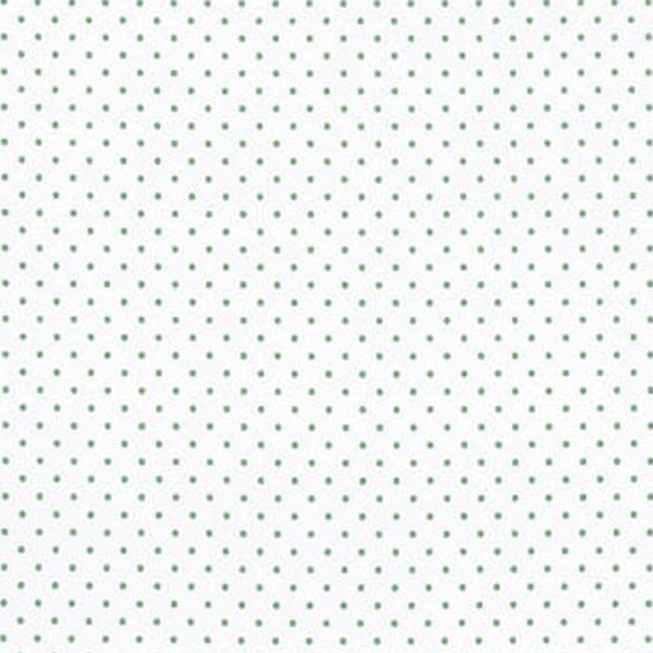 Moda Essential Dots 8654 53 60 White Green