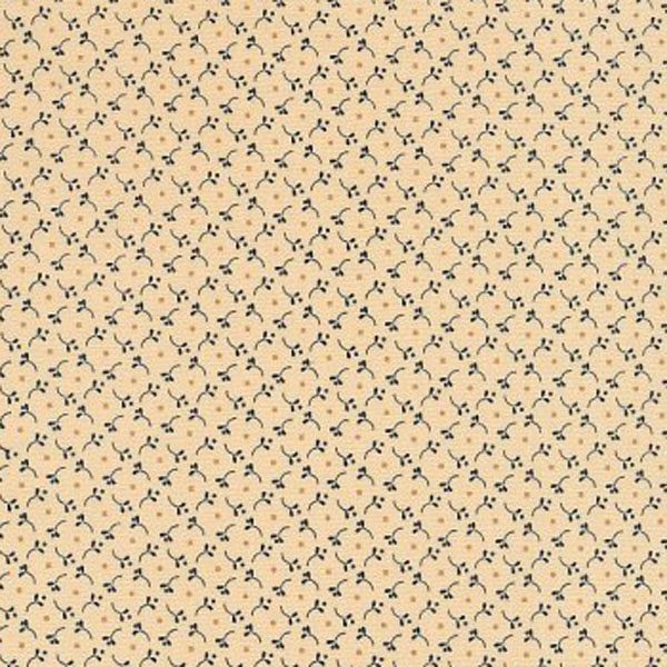 Blush and Blue by Kim Diehl for Henry Glass & Co 1958-7 Cream 4706 005