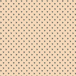 Blush and Blue by Kim Diehl for Henry Glass & Co 1960-7 Cream 4706 007