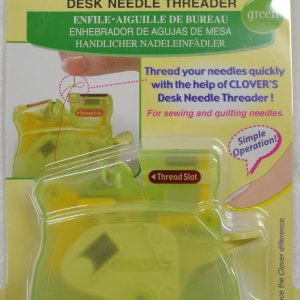 Clover Desk Needle Threader Green Art No. 4072