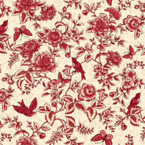 Henry Glass Michelle Yeo Tarrytown Floral Toile Tonal Q-2598-38
