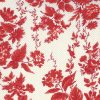 Moda Minick & Simpson Roselyn Floral Taupe Red 14910 14