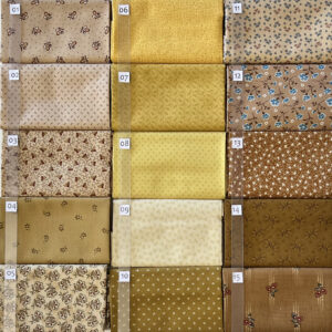 08B Geel serie Quiltstof Patchworkstof