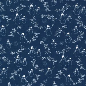 Moda Bunny Hill Designs Crystal Lane Winter Blue 2982 16