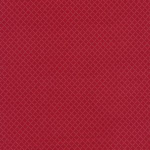 Moda Minick & Simpson Belle Isle 14928-12 Dotted Grid Red
