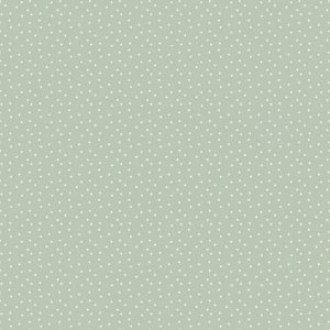 Acufactum 3523-808 Tupfen graugrün-weiß Quiltstof