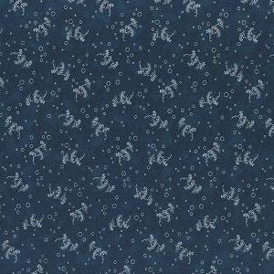 Moda Primitive Gatherings Starlight Gatherings Queen Anne's Lace 49167 13 Navy