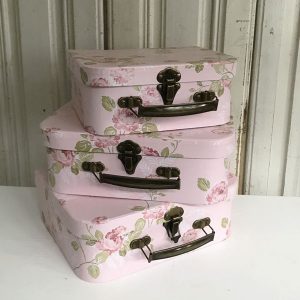 Clayre & Eef Koffertje 'Rose Collection' Large