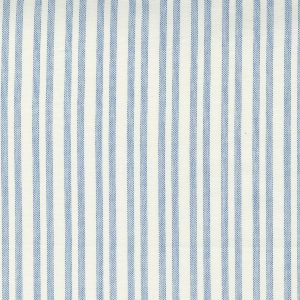 Moda Bunny Hill Designs Prairie Days Country Stripe Milk White Blue 2997 12