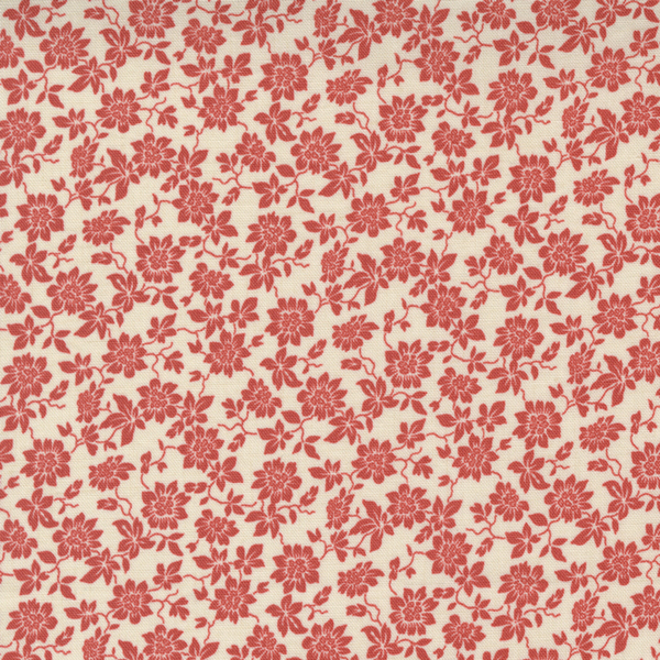 Moda French General Bonheur De Jour Pearl Faded Red 13915 18