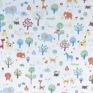 Cosmo Textile Animals SP2200-5A Quiltstof Patchworkstof