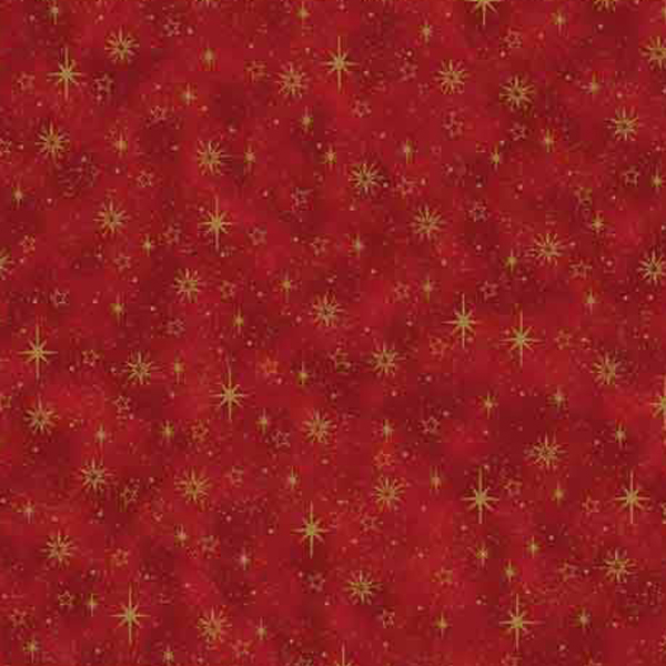 Stoffabrics Star Sprinkle 4599-402 kerststof