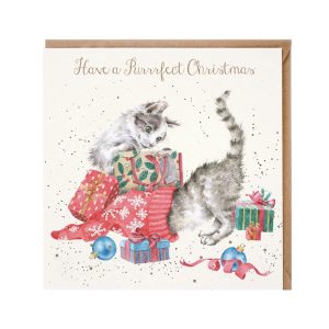 Wrendale Hannah Dale Have a Purrrfect Christmas X080
