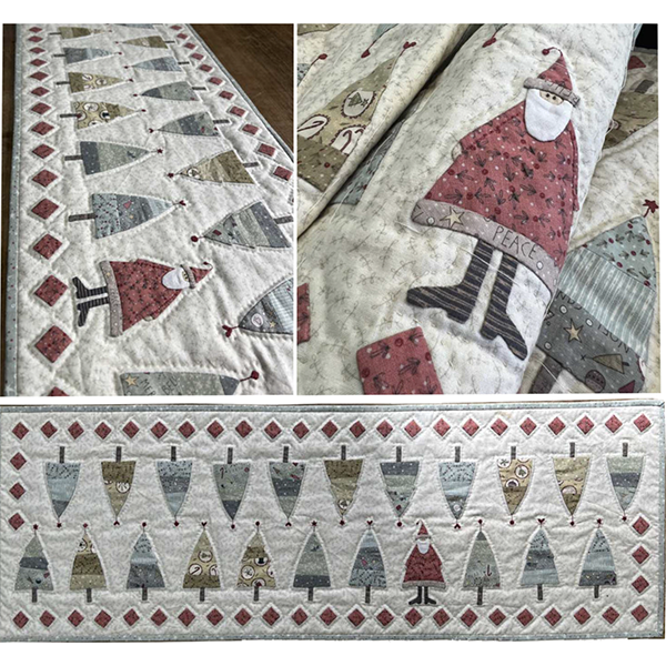 Anni Downs O Christmas Tree Table Runner