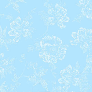 Benartex Shadow Flower Sky Blue 9748W 05 Quilt Backing