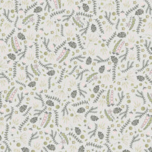 Nutex Lynette Anderson Botanicals 80990 104 Hedgrow Periwinkle Quiltstof