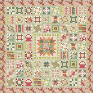 Laundry Basket Quilts Lady Tulip
