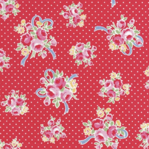 Lecien Fabrics Floral Collection Flower Sugar 31378 33