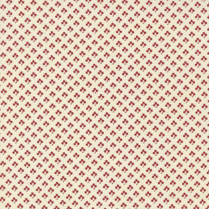Moda Minick & Simpson Union Square Cream Red Clover Blenders 14957 21