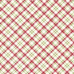 Moda Sweetwater Blizzard Red Pine Plaid Checks and Plaids 55625 14