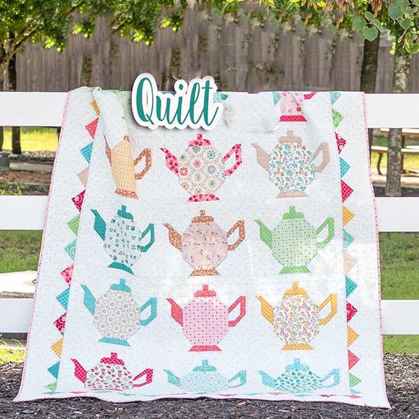 Lori Holt of Bee in my Bonnet Granny's Teapot Quiltpatroon