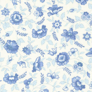 Moda Bunny Hill Designs Blueberry Delight Cream 3031 11 Blueberry Fields Florals