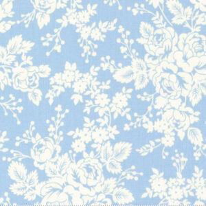 Moda Bunny Hill Designs Blueberry Delight Sky 3030 14 Blueberry Floral Florals