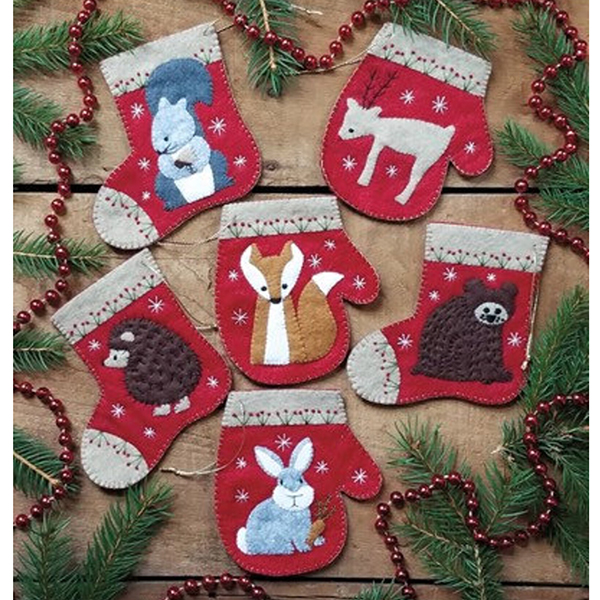 Christmas Critters Rachel's Greenfield Christmas Decorations Kit