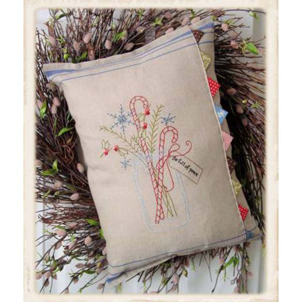 Plumcute Designs Tracy Souza Be Full of Peace Pillow