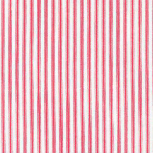 Moda Brenda Riddle Designs Ellie Soft Red 18766 11 Classic Ticking Stripe