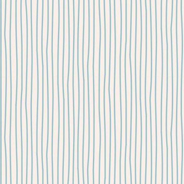 Tilda Classic Basics Pen Stripe Light Blue 130032