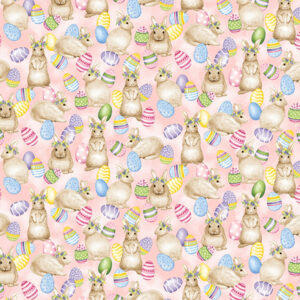 Henry Glass Fabrics Kitten Studio Hoppy Hunting 1060 4707-954