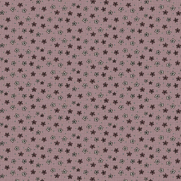 Lynette Anderson Goodboy & Kitty 81280 125 Tiny Flowers Dusty Rose 6600-291