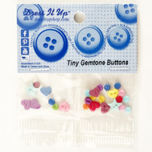 Dress it Up Tiny Gemtone Buttons 1569