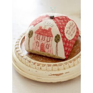 The Birdhouse patchwork Designs Little House Pincushion