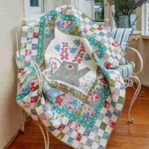 The Birdhouse patchwork Designs The Watering Can Quilt