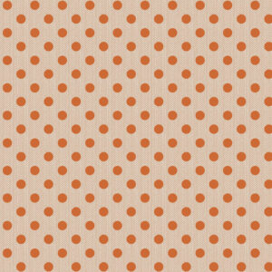 Tilda Fabrics Creating Memories Autumn Thanksgiving Halloween 160078 Polkadot Ginger