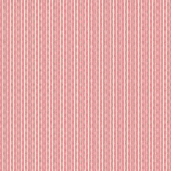 Tilda Fabrics Creating Memories Spring and Easter Pastels 160063 Tiny Stripe Pink