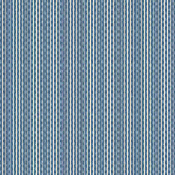 Tilda Fabrics Creating Memories Summer and Ocean Blues 160070 Tiny stripe Blue