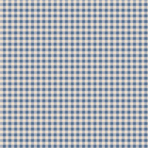 Tilda Fabrics Creating Memories Summer and Ocean Blues 160073 Gingham Blue