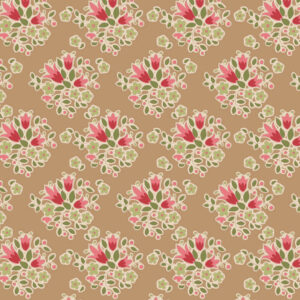 Tilda Fabrics Creating Memories Winter Reds and Greens 130148 Lulu Sand