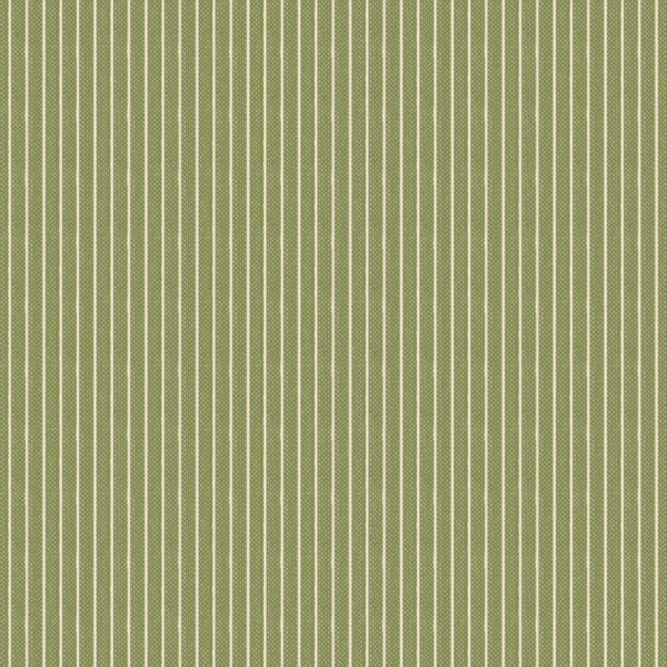 Tilda Fabrics Creating Memories Winter Reds and Greens 160082 Stripe Green