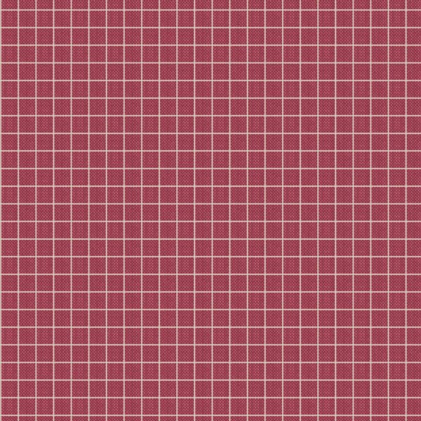 Tilda Fabrics Creating Memories Winter Reds and Greens 160086 Plaid Burgundy