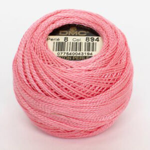 DMC Perlé 11608 -894 Rose Pink Big Stitch Quiltgaren