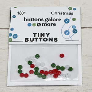 Buttons Galore and More Tiny Buttons 1801 Christmas