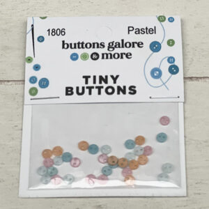 Buttons Galore and More Tiny Buttons 1806 Pastel