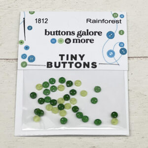 Buttons Galore and More Tiny Buttons 1812 Rainforest