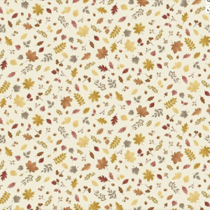 Makower Andover Hello Autumn 097 Q Foliage Cascade Cream Stof om te Quilten