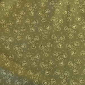 Marcus Fabrics The Smithsonian Institution Dandy Pansies R651240D Stof om te Quilten