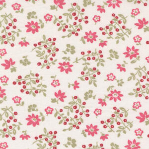 Moda Bunny Hill Designs Very Sweet Christmas Snow 3061 11 Vintage Berries Stof om te Quilten